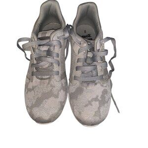 Avia Womens Memory Foam Sneakers Size 8 Gray Athletic Shoes
